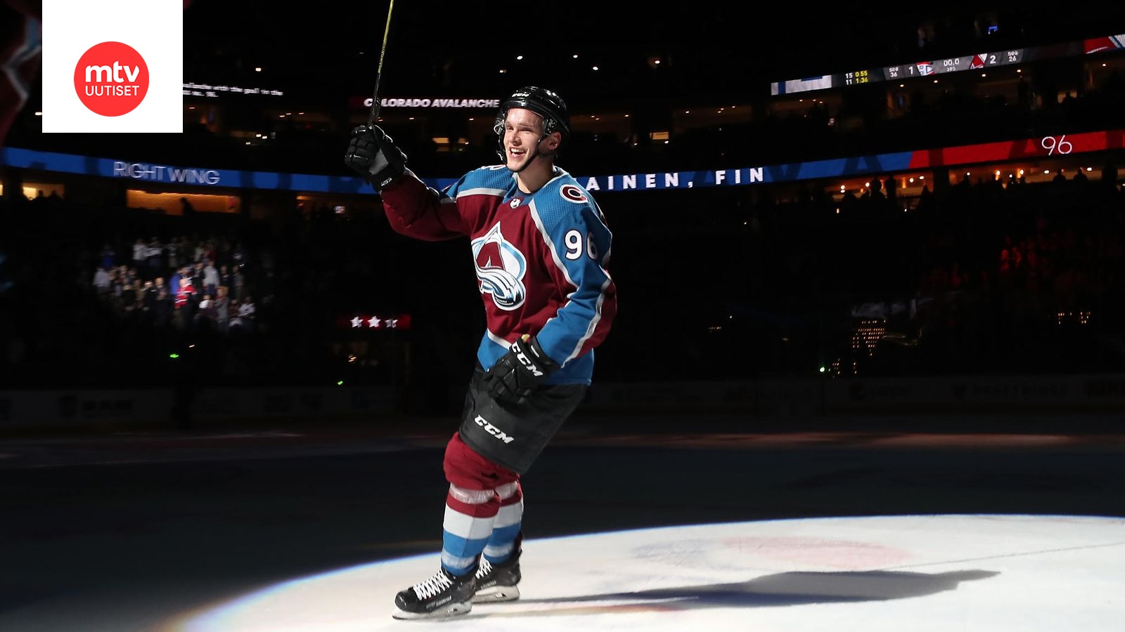 NHL n yön suomalaiset Mikko Rantanen toisti Sidney Crosbyn