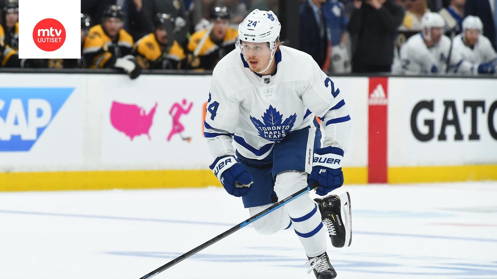 NHL n yön suomalaiset Kasperi Kapanen johdatti Toronton voittoon