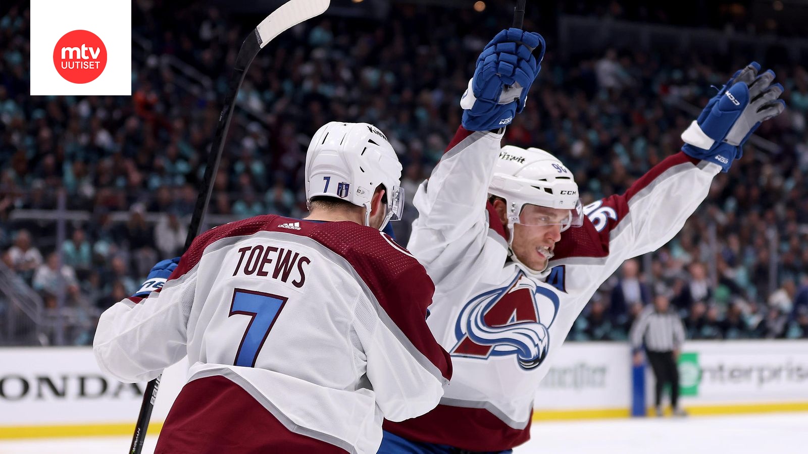 Nhl Mikko Rantanen Iski Kaksi Osumaa Artturi Lehkonen Kaksi