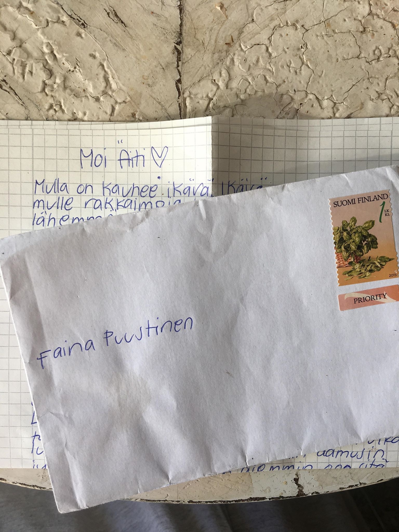 Riina Mäkinen kirje