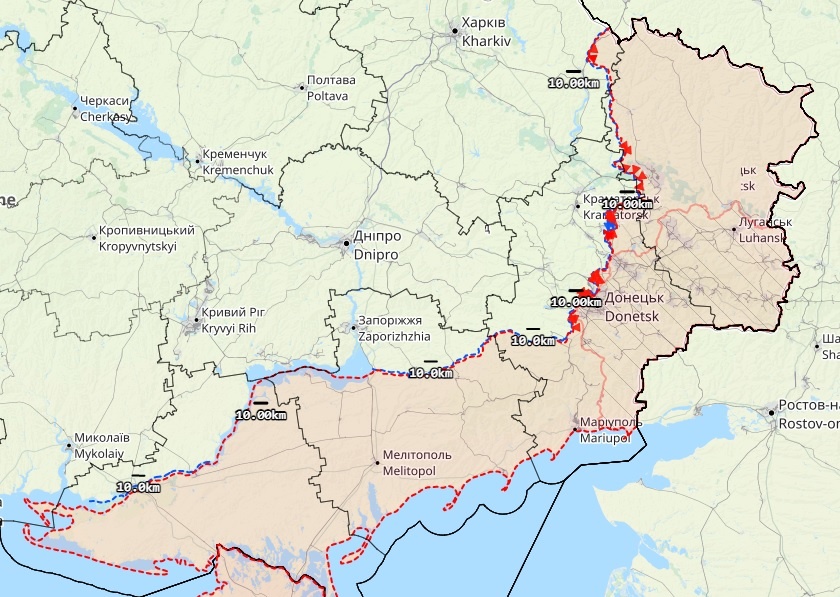 Ukrainan rintamatilanne 16.3.2023