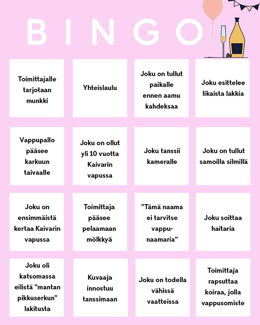 Vappubingo