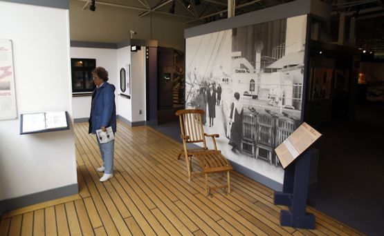 Kanadan Halifaxissa sijaitsevassa Atlantin merenkulkumuseossa on merkittävä kokoelma esineitä vuonna 1912 uponneesta Titanicista.  