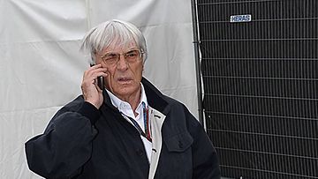 Bernie Ecclestone Span kisassa 2010. Kuva: Christophe Karaba/EPA.