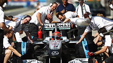 Michael Schumacher, Photo: Mark Thompson Getty Images Sport