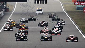 Kiinan GP:n startti, Photo: Paul Gilham/Getty Images Sport