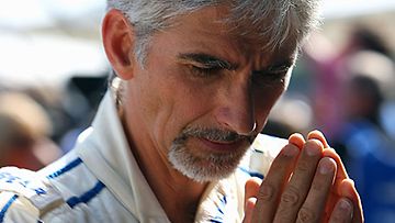 Damon Hill hartaana Goodwoodin vauhtifestivaaleilla. Kuva: Mark Thompson/GETTY.