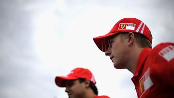 Kimi Räikkönen, Felipe Massa, kuva: Vladimir Rys/Bongarts/Getty Images