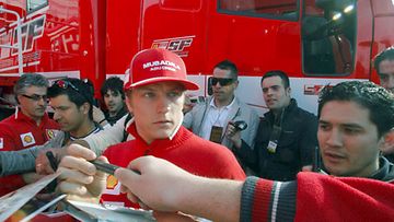 Kimi Räikkönen, kuva: EPA/TONI ALBIR