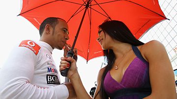 Lewis Hamilton ja Nicole Scherzinger, Photo: Vladimir Rys Bongarts