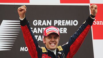 Sebastian Vettel, kuva: Mark Thompson/Getty Images 