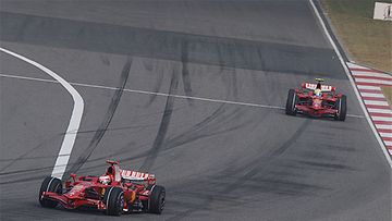 Kimi Räikkönen ja Felipe Massa, kuva: Ferrari