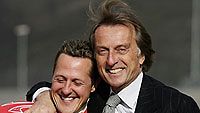Luca di Montezemolo ja Michael Schumacher, kuva: Mark Thompson/Getty Images