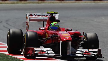 Felipe Massan ajama Ferrari