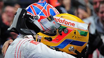 Jenson Button ja Lewis Hamilton, Photo: Clive Mason/Getty Images