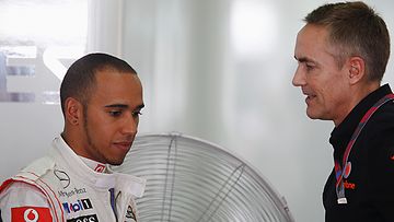 Lewis Hamilton ja Martin Whitmarsh