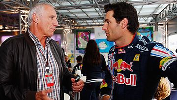 Dietrich Mateschitz ja Mark Webber, Photo: Mark Thompson/Getty Images Sport