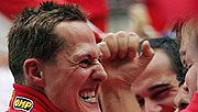 Michael Schumacher (Kuva: Clive Rose/Getty Images)