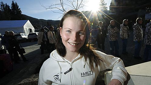 Sanni Leinonen vähällä harjoittelulla Levin kisaan MTVuutiset.fi