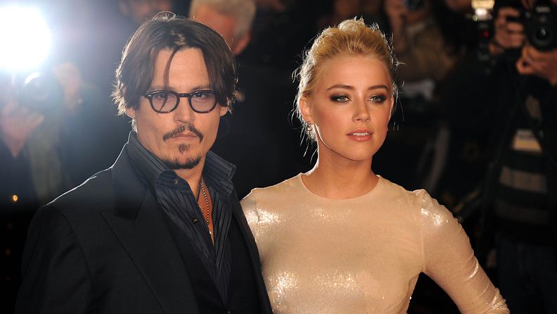 Johnny Depp ja Amber Heard. 