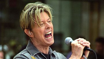 David Bowie New Yorkissa vuonna 2003.