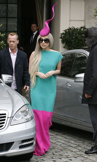 Lady Gaga hämmensi Lontoossa.