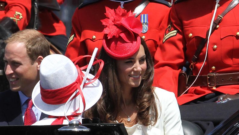 Kate Middletonin hattu ihastutti Kanadassa.