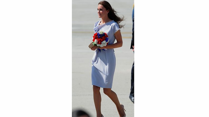 Kate Middleton perjantaina Los Angelesissa. 