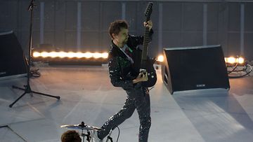 Musen laulaja-kitaristi Matthew Bellamy.
