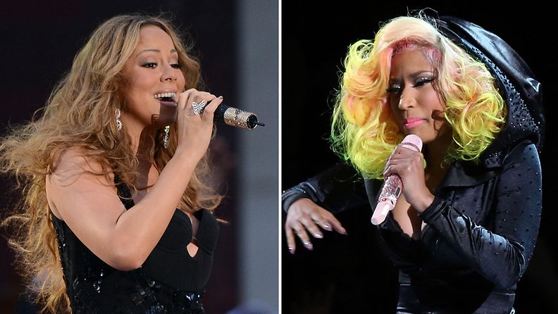 Mariah Carey ja Nicki Minaj ottivat yhteen.