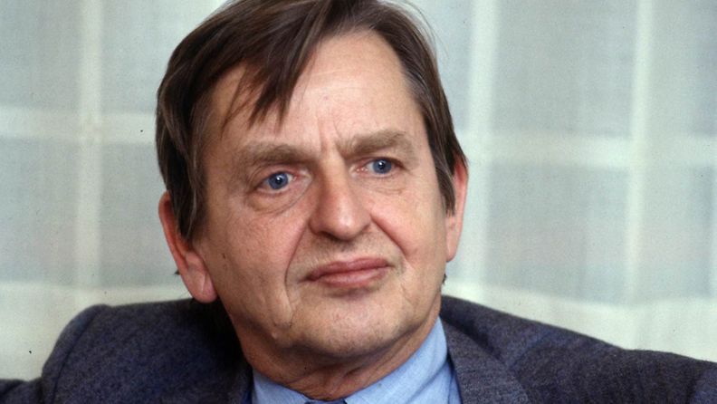 Olof Palme kuvattuna vuonna 1984.