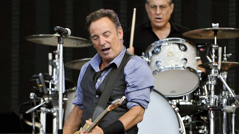 Bruce Springsteen Helsingissä 31. heinäkuuta.