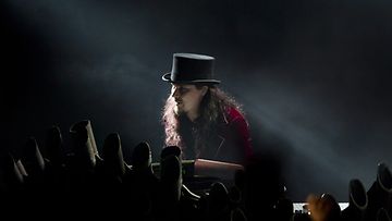 Tuomas Holopainen Nightwishin keikalla 10.3.2012.