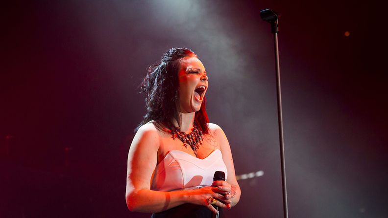 Flunssa kuului Nightwishin solistin äänessä lauantaisella Helsingin-keikalla.