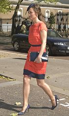 Pippa Middleton häähumussa Lontoossa 27.5.2012.
