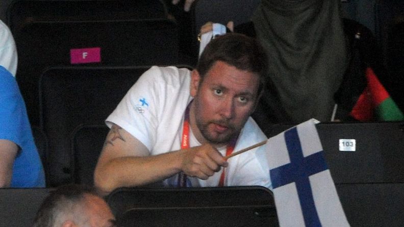 Paavo Arhinmäki seurasi taekwondoa.