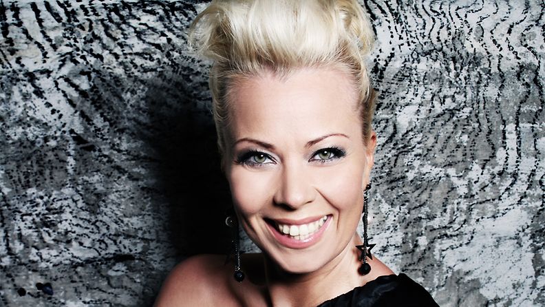 Laulaja Johanna Pakonen.