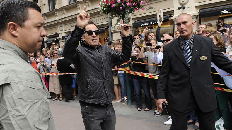 Bruce Springsteen Helsingissä.