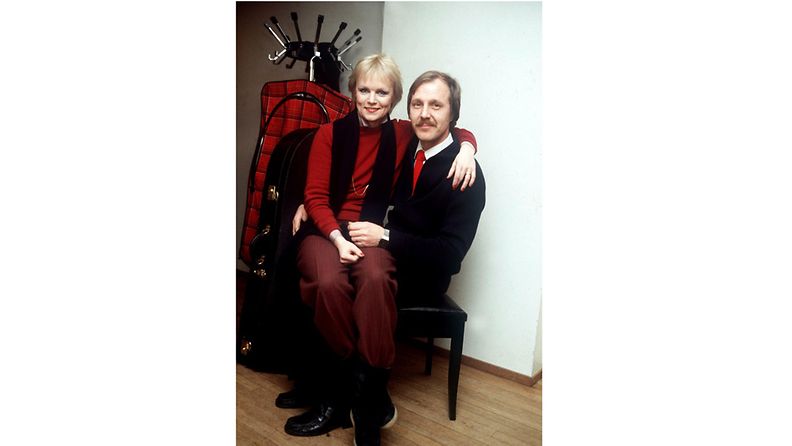 Katri Helena ja Timo Kalaoja vuonna 1984.