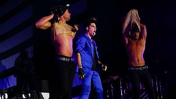 Adam Lambert Helsingissä 22.3.2013.