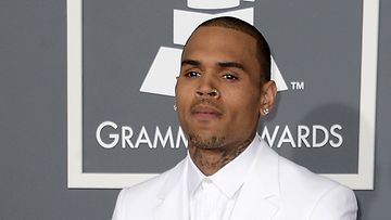 Chris Brown Grammy-gaalassa. 