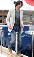Keanu Reeves Cannesissa.