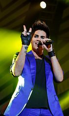 Adam Lambert Helsingissä 22.3.2013.