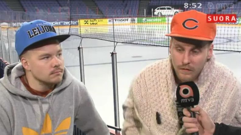 Jare & VilleGalle Huomenta Suomen haastattelussa.