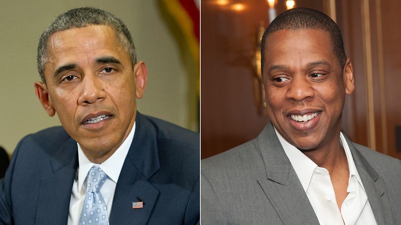 Obama ja Jay-Z ovat ystäviä.