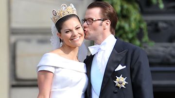 Kruununprinsessa Victoria ja Daniel saivat toisensa 19.6.2010.