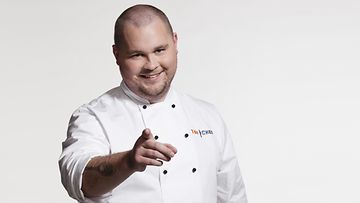 Top Chef -voittaja Akseli Herlevi.