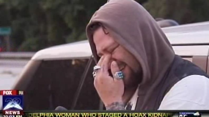 Bam Margera murtui kyyneliin onnettomuuspaikalla.