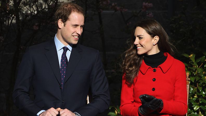 Prinssi William ja Kate Middleton.