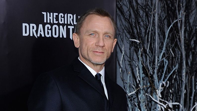 Näyttelijä Daniel Craig The Girl With The Dragon Tattoo -elokuvan New Yorkin ensi-illassa 14.12.2011. 